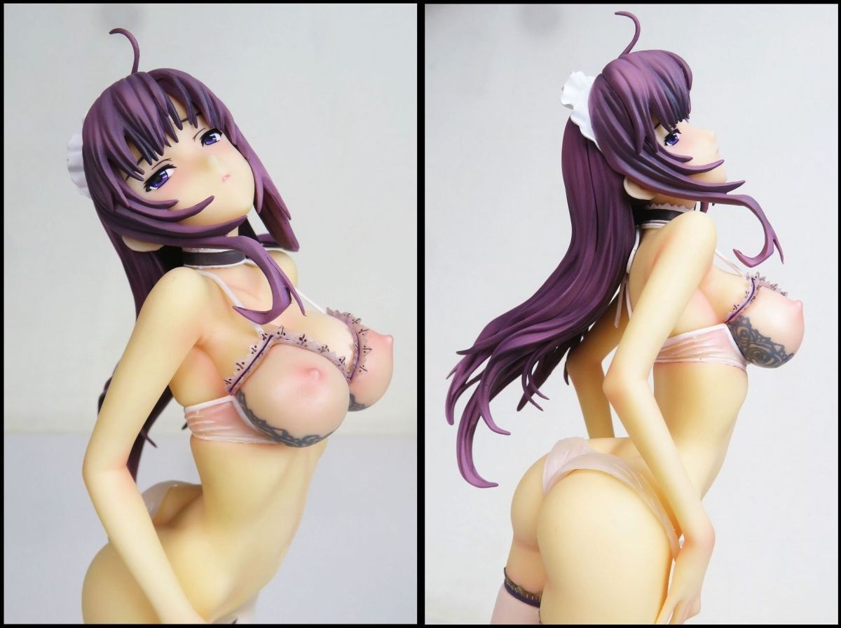 佐R9112★保管品【メイド嫁 フィギュア『可変式メイド ツネ子(里表紙イラスト)1/6スケール PVC制涂裝済み完成品』ダイキ工業(yè)】鬼月あるちゅ
