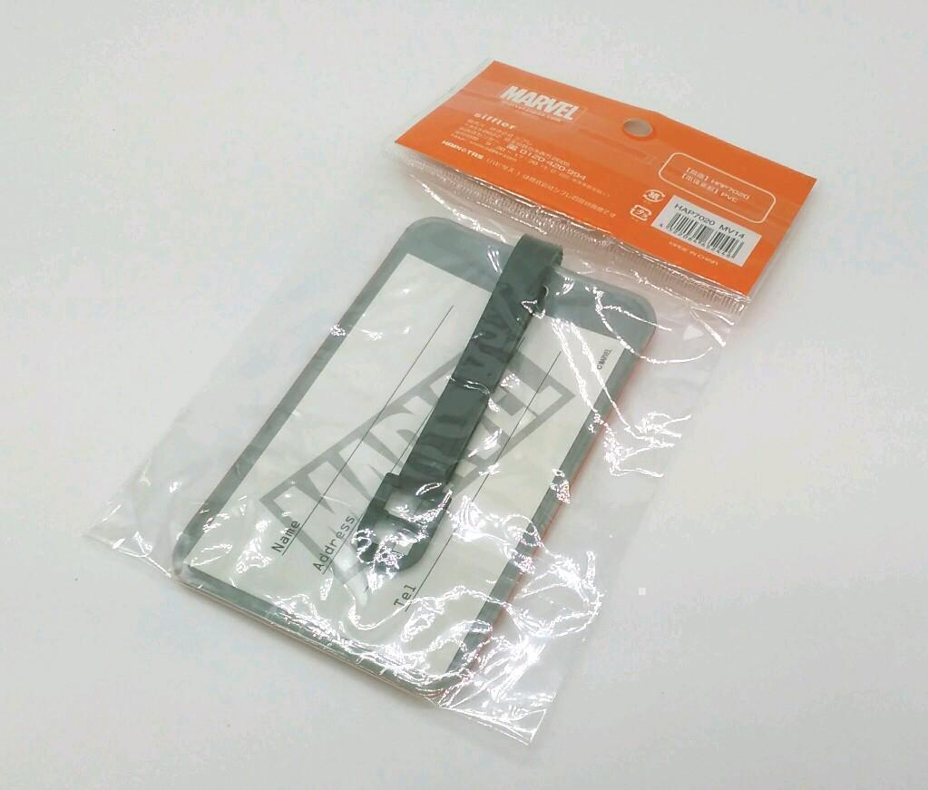 送料無(wú)料 ラゲージタグ ネームタグ MARVEL タグ 新品 11.5×6.8cm 未開(kāi)封