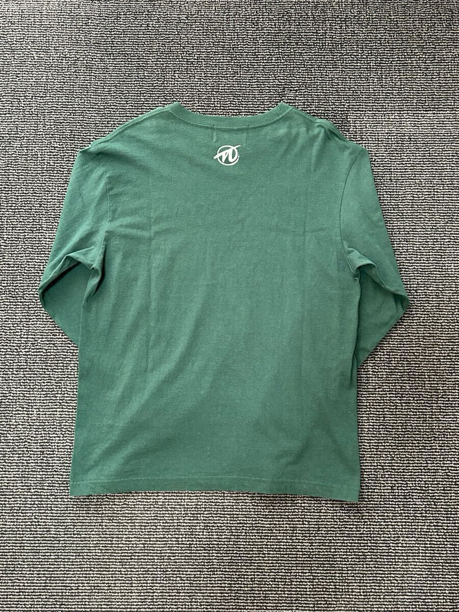 NAS TOYS ナストイズ 長袖 Tシャツ ロンT グリーン サイズM 美品_画像4