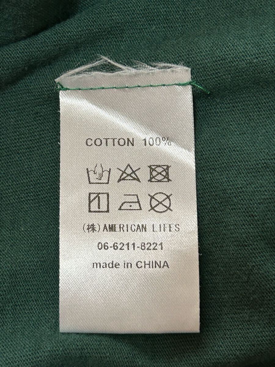 NAS TOYS ナストイズ 長袖 Tシャツ ロンT グリーン サイズM 美品_画像6