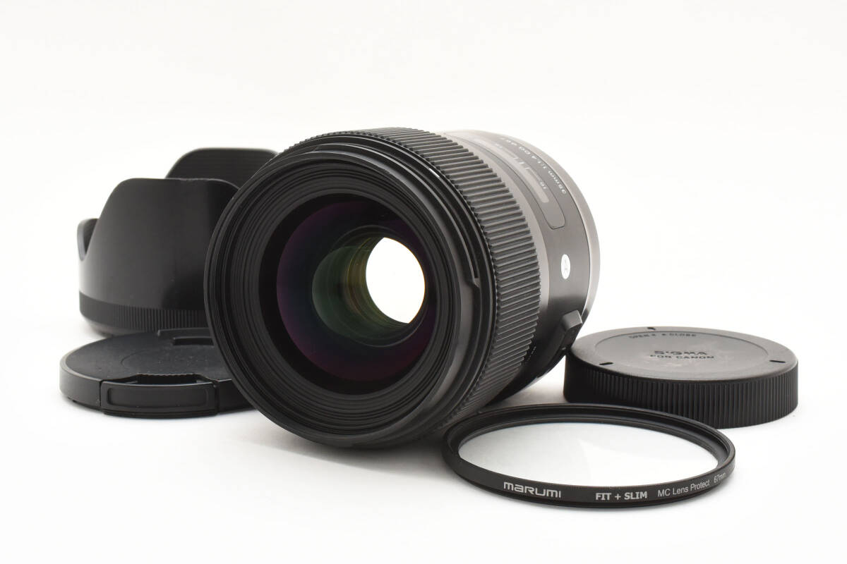 ★☆【動作問題なし！】 #2492753 SIGMAシグマ 35mm F1.4 DG HSM Art Canon用☆★