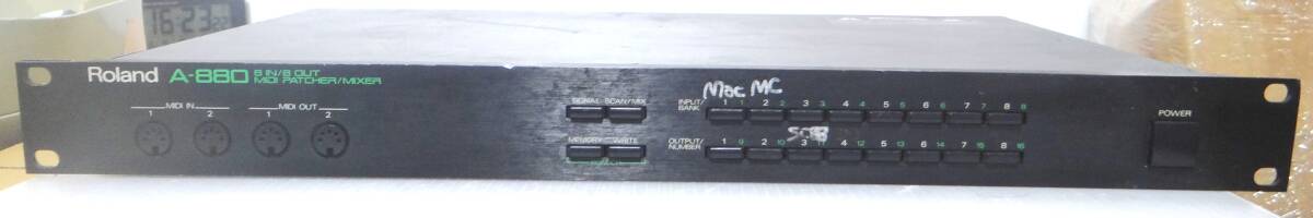 VT1018 Roland Roland A-880 MIDI наборное поле миксер утиль 