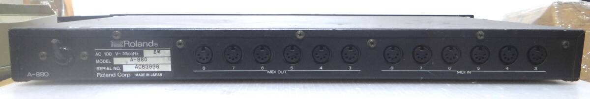 VT1018 Roland Roland A-880 MIDI наборное поле миксер утиль 