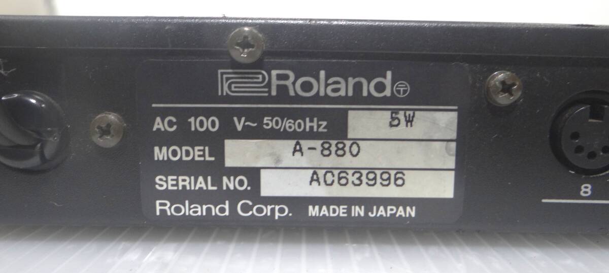 VT1018 Roland Roland A-880 MIDI наборное поле миксер утиль 