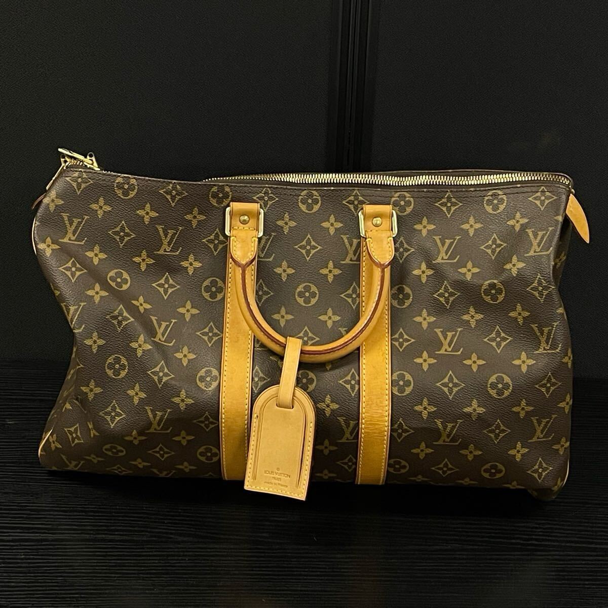 【5白64】 1円スタート LOUIS VUITTON / SP0968 ルイヴィトン キーポル バンドリエール 45 ボストンバッグ バッグ モノグラムキャンバス