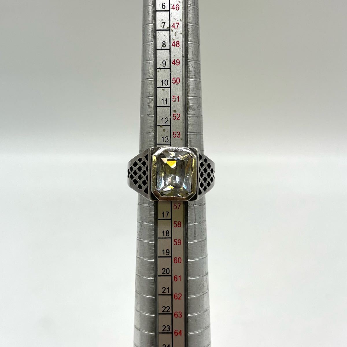 【6G10】1円スタート ROYAL ORDER ロイヤルオーダー HOLLYWOOD シルバーリング リング 指輪 約14號 925 刻印あり 重量 約11.85