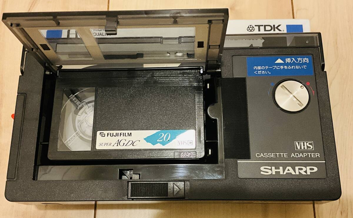 ■　VHS?Cカセットアダプター SHARP VR-C50CA