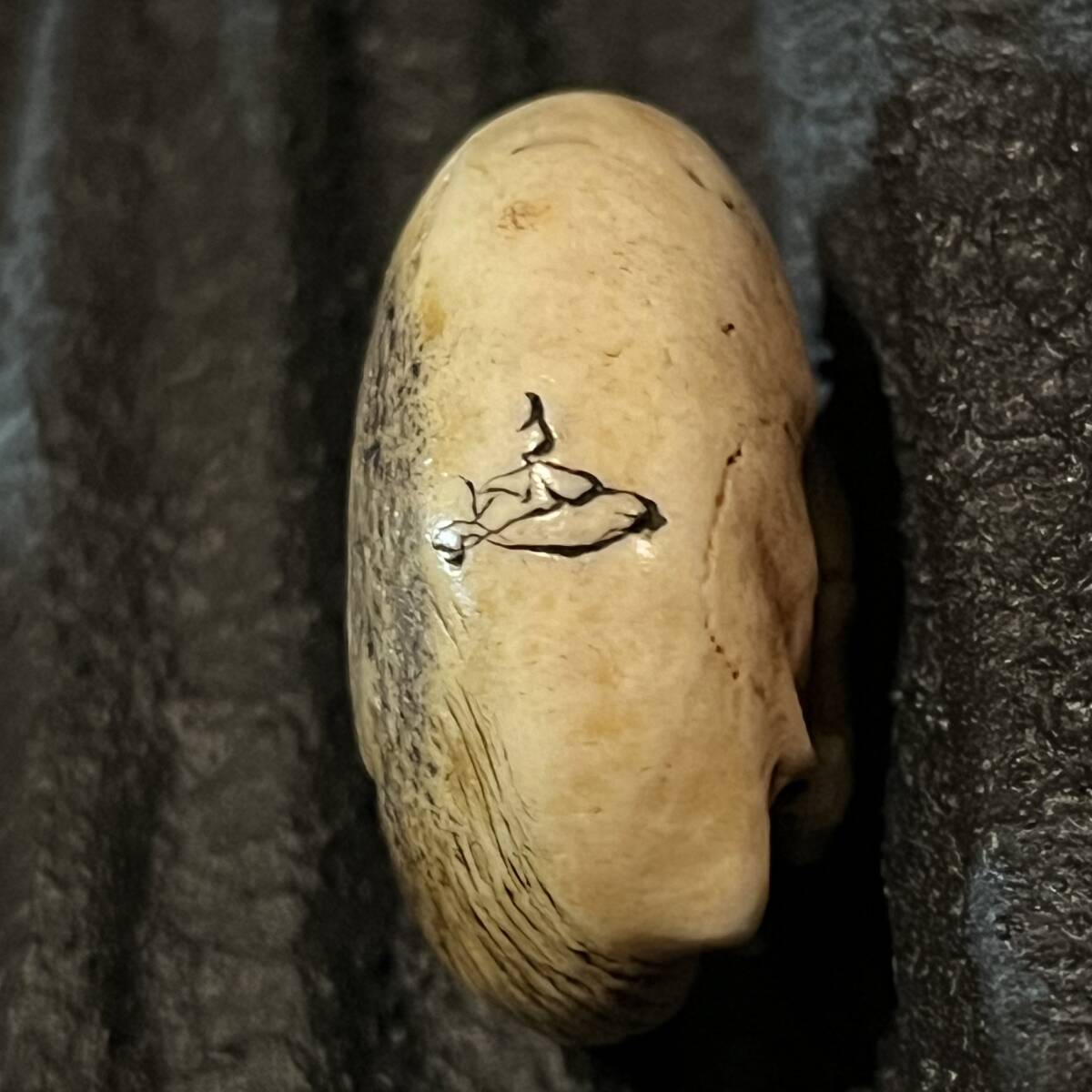 ...... голова netsuke олень угол резьба по дереву цветок вдавлено . коробка череп каркас ...... голова крышка . Skull Skull Manju Netsuke. кейс для печати дым . входить туловище . поясница ... предмет 