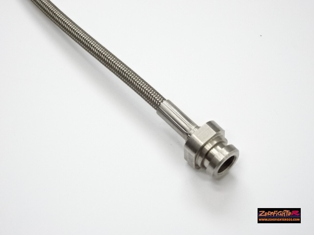 送料Ａ★EKシビックステンレスメッシュクラッチラインホース★EK9 EK4 EK3 JDM B16A B16B サーキット ジムカーナ 走行會(huì) LSD 強(qiáng)化