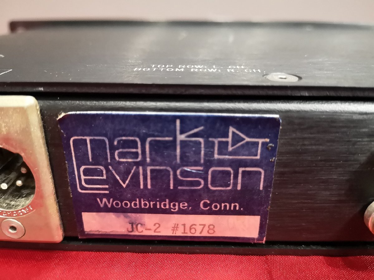 * Yahoo auc быстрое решение распродажа!!*Mark Levinson JC-2/jc2 предусилитель Марк Левинсон электризация проверка товар * текущее состояние товар * Junk * внизу брать приветствуется j09198