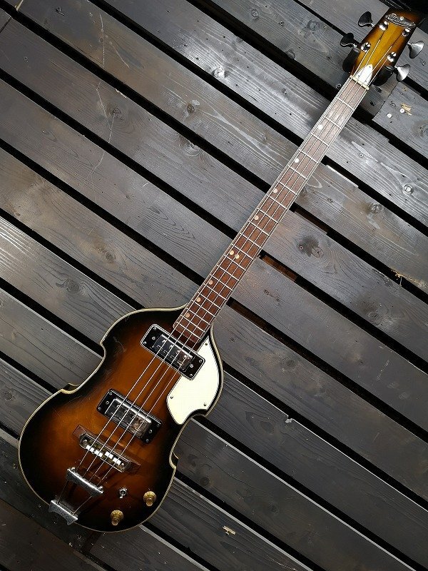 ■価格応談!!■整備品■下取OK!!★Arai Diamond Violin Bass アライダイアモンド バイオリンベース ジャパンビンテージ！ G1B22708