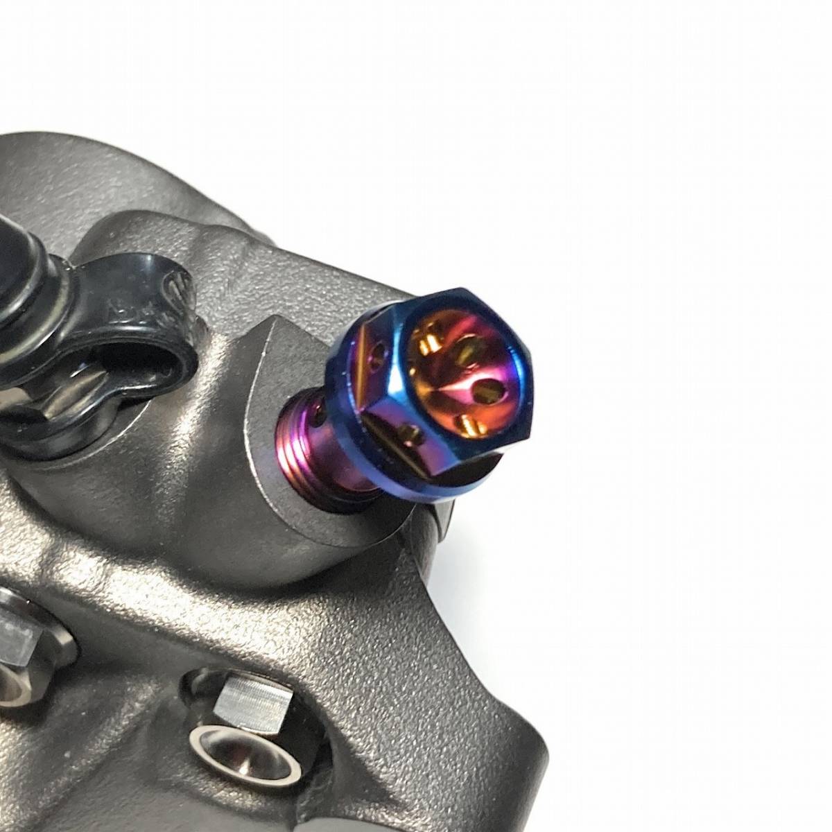 2個(gè) 64チタン M10 P1.00 バンジョーボルト ブレンボ brembo 舊カニ 新カニ 4ポット キャリパー ラジアル ビレット キャスト CB1300SF 400