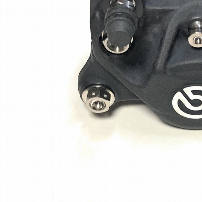 64チタン フランジボルト M8 20mm ブレーキキャリパーマウントボルト ブレンボ Brembo 新カニ 旧カニ CB1300SF GROM モンキー125 XJR400