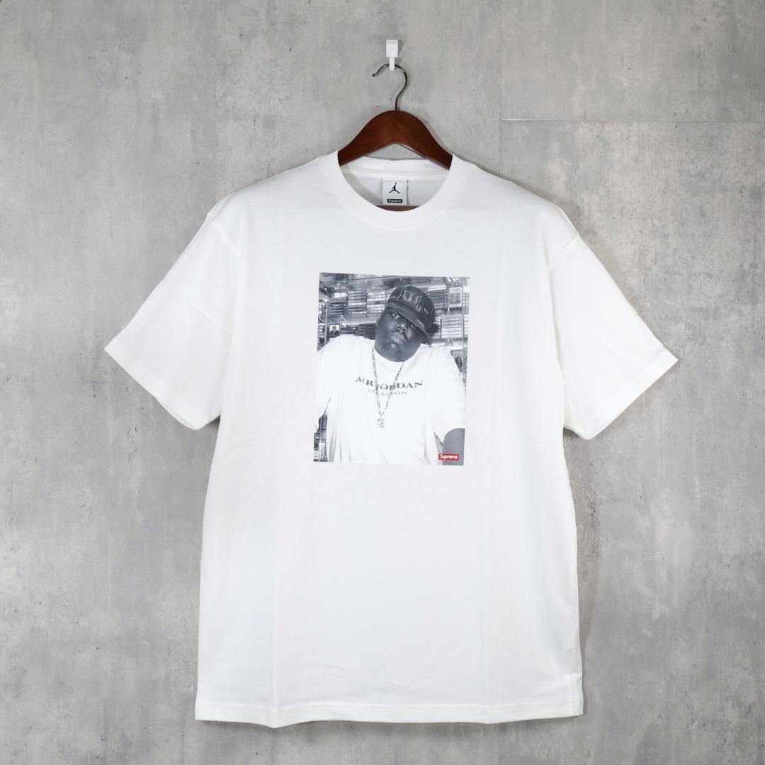 【新品】Supreme × Jordan Biggie ビギー Tシャツ L R0586