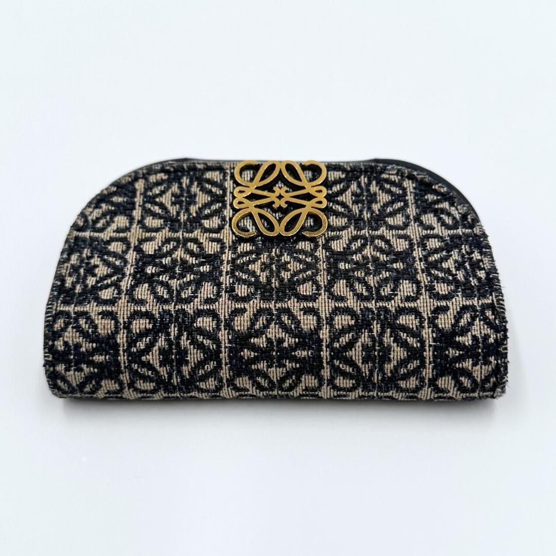 【美品】Loewe アナグラムロゴ ゴヤ コインケース R2112