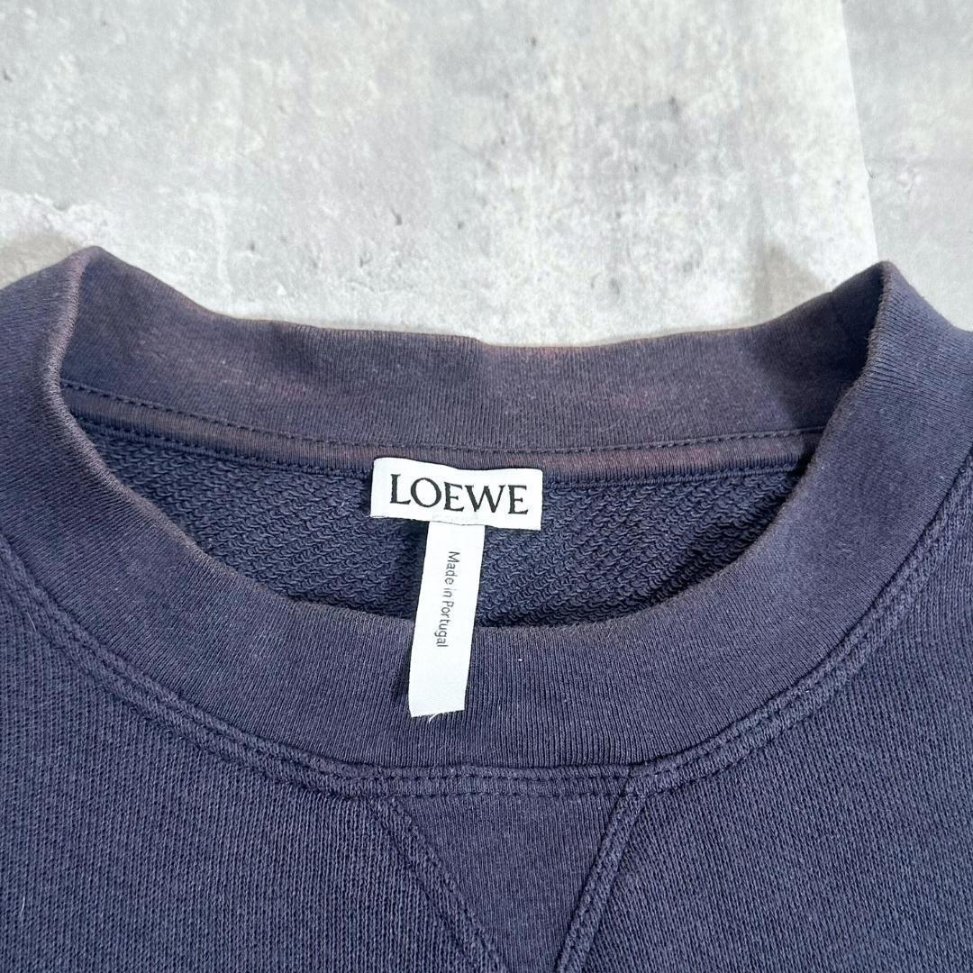 【中古品】Loewe アナグラム マルチカラー トレーナー 刺繍 スウェット S R2173