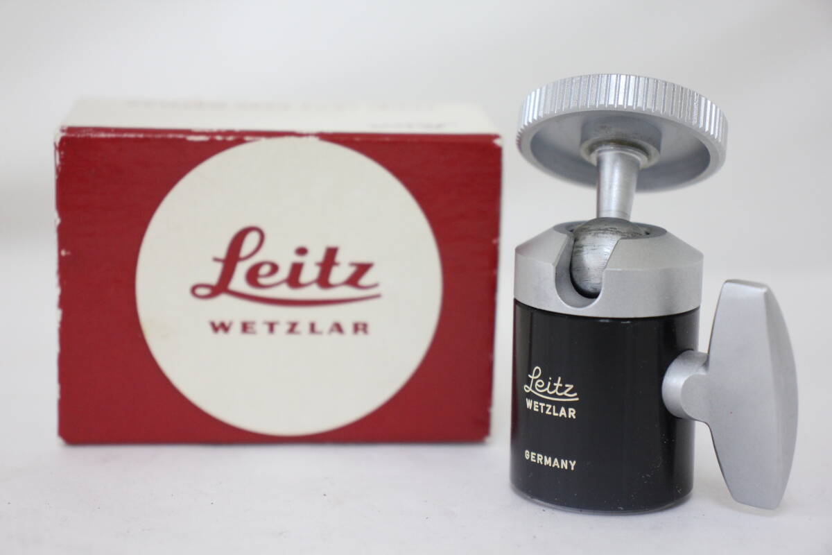 【返品保証】 【元箱付き】ライカ Leica Leitz 14119 小型自由雲台 e1425 雲台・プレート