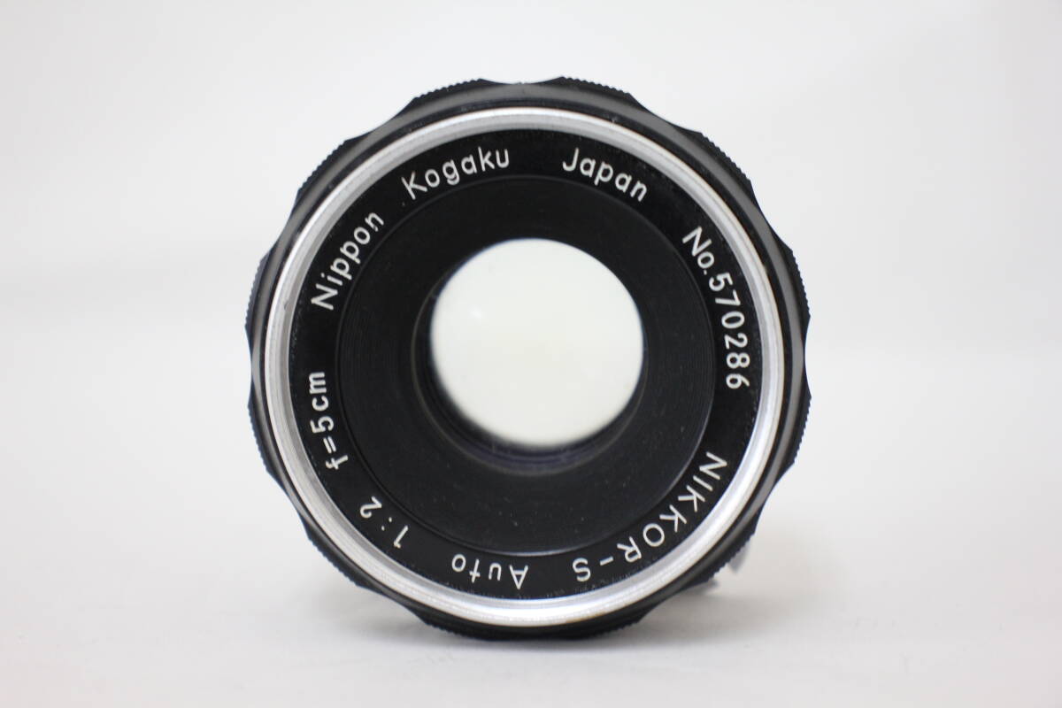 【訳あり品】 ニコン Nikon Nikkorex F Nikkor-s Auto 5cm F2 ボディレンズセット e1865