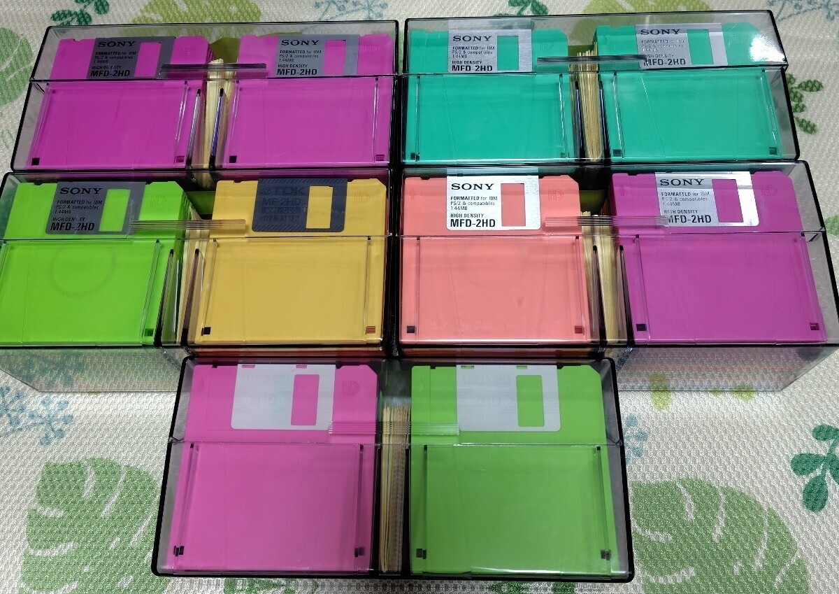 DOS/V用 フロッピーディスク 192枚 SONY maxell 他 2HD DOS/V用 フロッピーディスク 192枚 SONY maxell その他 FD