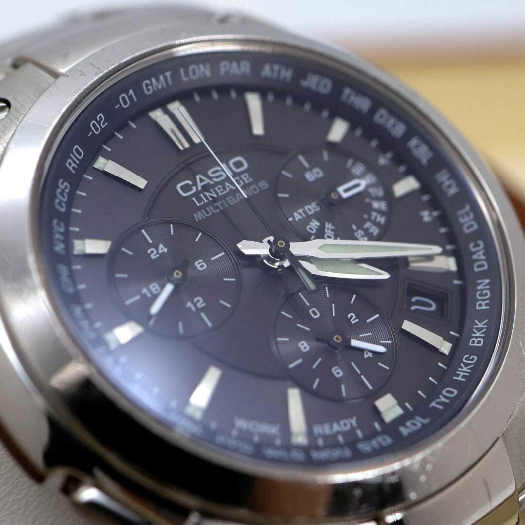 稼働 CASIO LINEAGE 腕時計 電波ソーラーLIW-M100 1248 稼働 CASIO LINEAGE 腕時計 電波ソーラーLIW-M100 1248 Amazon