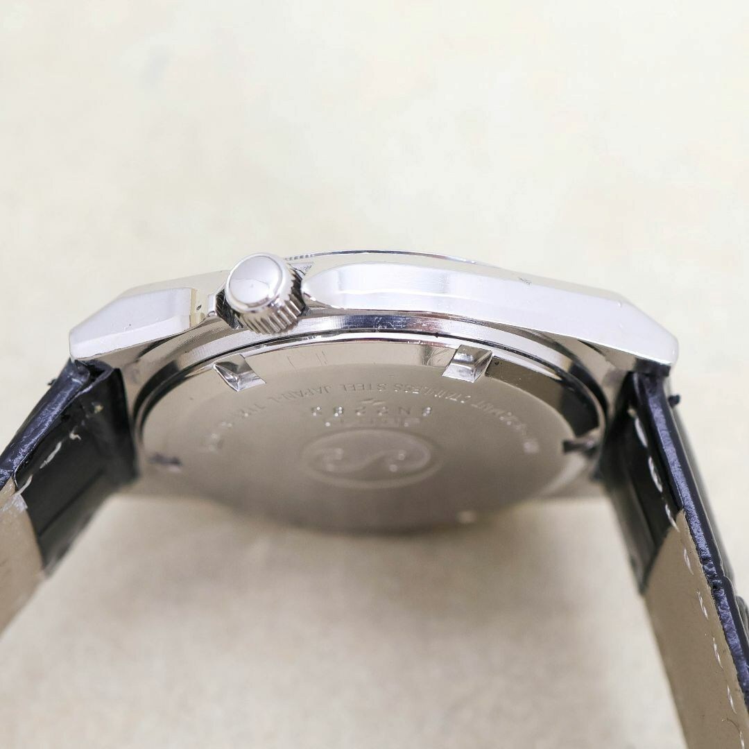 稼働 SEIKO SilverWave 腕時計 ヴィンテージ 新品レザー1495