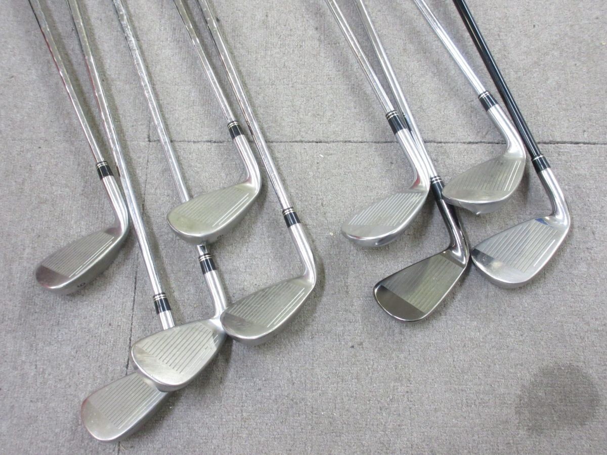 EE027-N35-4624■ キャディバッグ TalorMade r7 burner アイアン callaway EPIC ドライバー spider パター 他 セット 現(xiàn)狀品1 ※名古屋