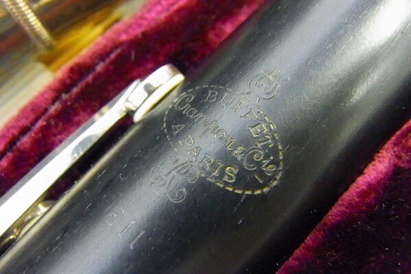 I092-Y39-357 BUFFET Crampon ビュッフェクランポン E11 クラリネット 現(xiàn)狀品③＠