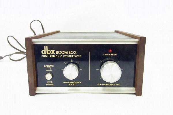 I091-Y20-4488 DBX MODEL 100 BOOM BOX サブハーモニックシンセサイザー 現(xiàn)狀品③＠