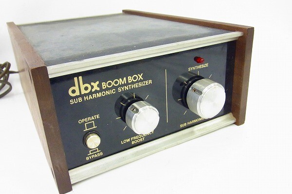 I091-Y20-4488 DBX MODEL 100 BOOM BOX サブハーモニックシンセサイザー 現(xiàn)狀品③＠