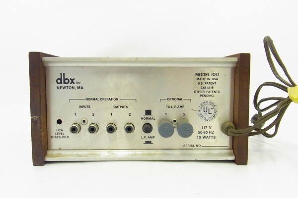 I091-Y20-4488 DBX MODEL 100 BOOM BOX サブハーモニックシンセサイザー 現(xiàn)狀品③＠
