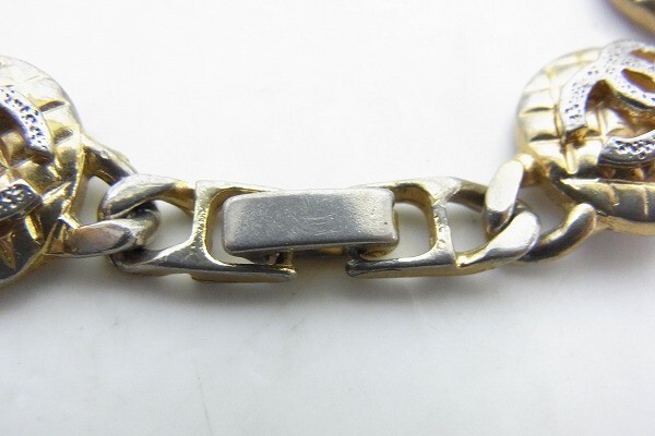 I678-Y20-4318◎ CHANEL シャネル ブレスレット 約19cm 現(xiàn)狀品 ◎