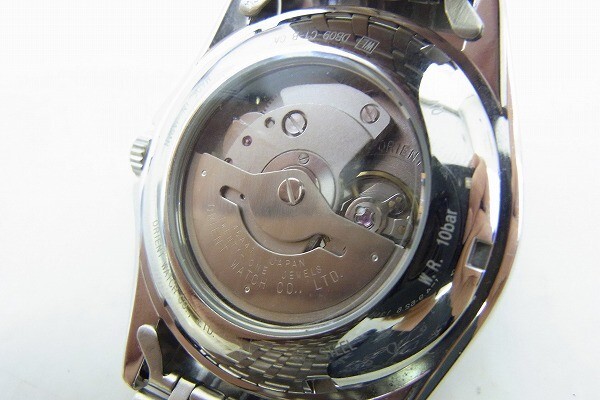 I653-J9-5364* ORIENT Orient DD09-C1-B мужской самозаводящиеся часы наручные часы текущее состояние товар ①*