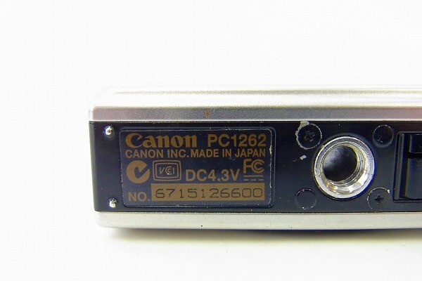 I244-J37C-201 CANON キャノン IXY DIGITAL 25 IS コンデジ 現(xiàn)狀品③