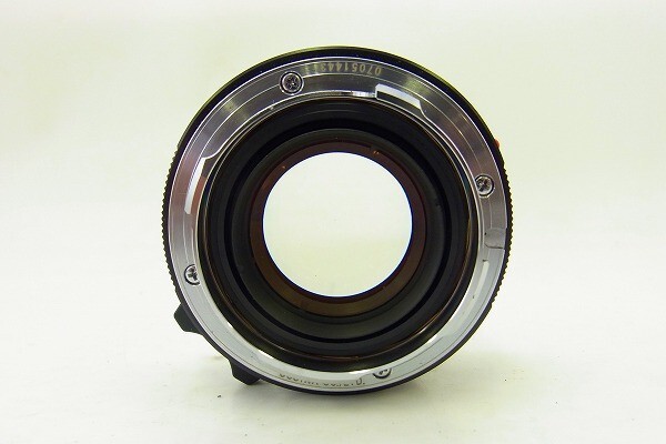 I219-J29C-259 VOIGTLANDER フォクトレンダー NOKTON CLASSIC S.C 35mm F1.4 II Mマウント レンズ 現(xiàn)狀品③