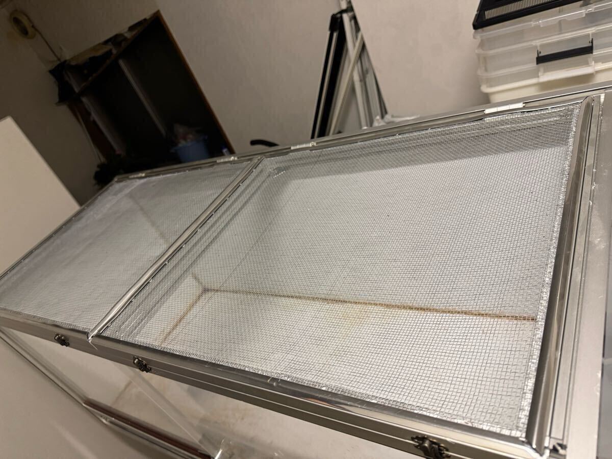 爬蟲類　オーダーアルミケージ　1200×500×500