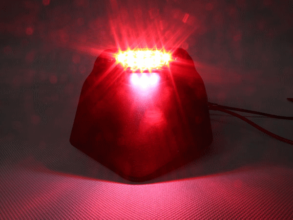 エンデューロLEDテールランプ クリア セロー FTR CB223S エイプ