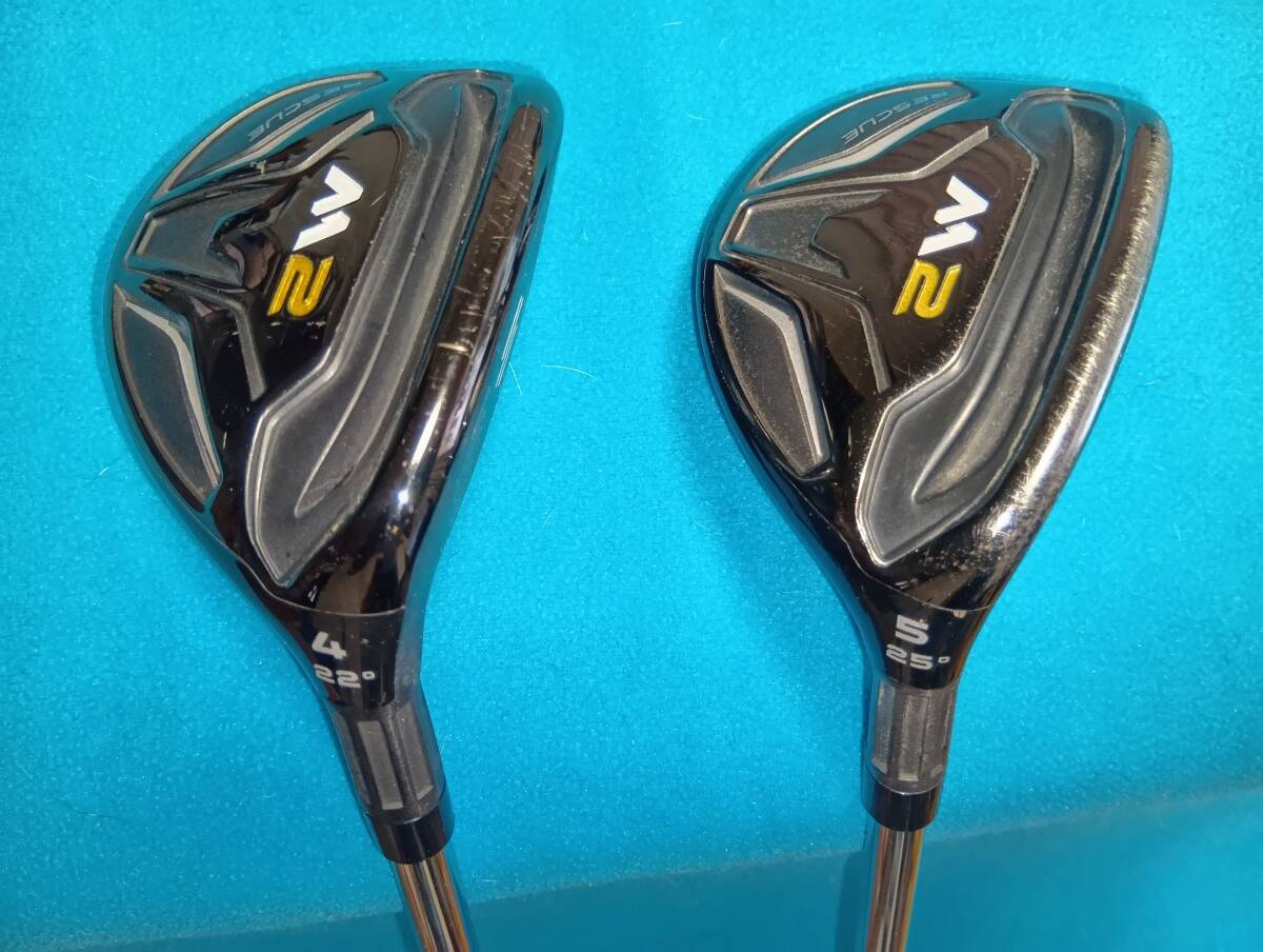 Taylormade テーラーメイド M2 2016 レスキュー ユーティリティ 4U 22° 5U 25° スチール REAX 90 S [検] タイトリスト キャロウェイ ピン