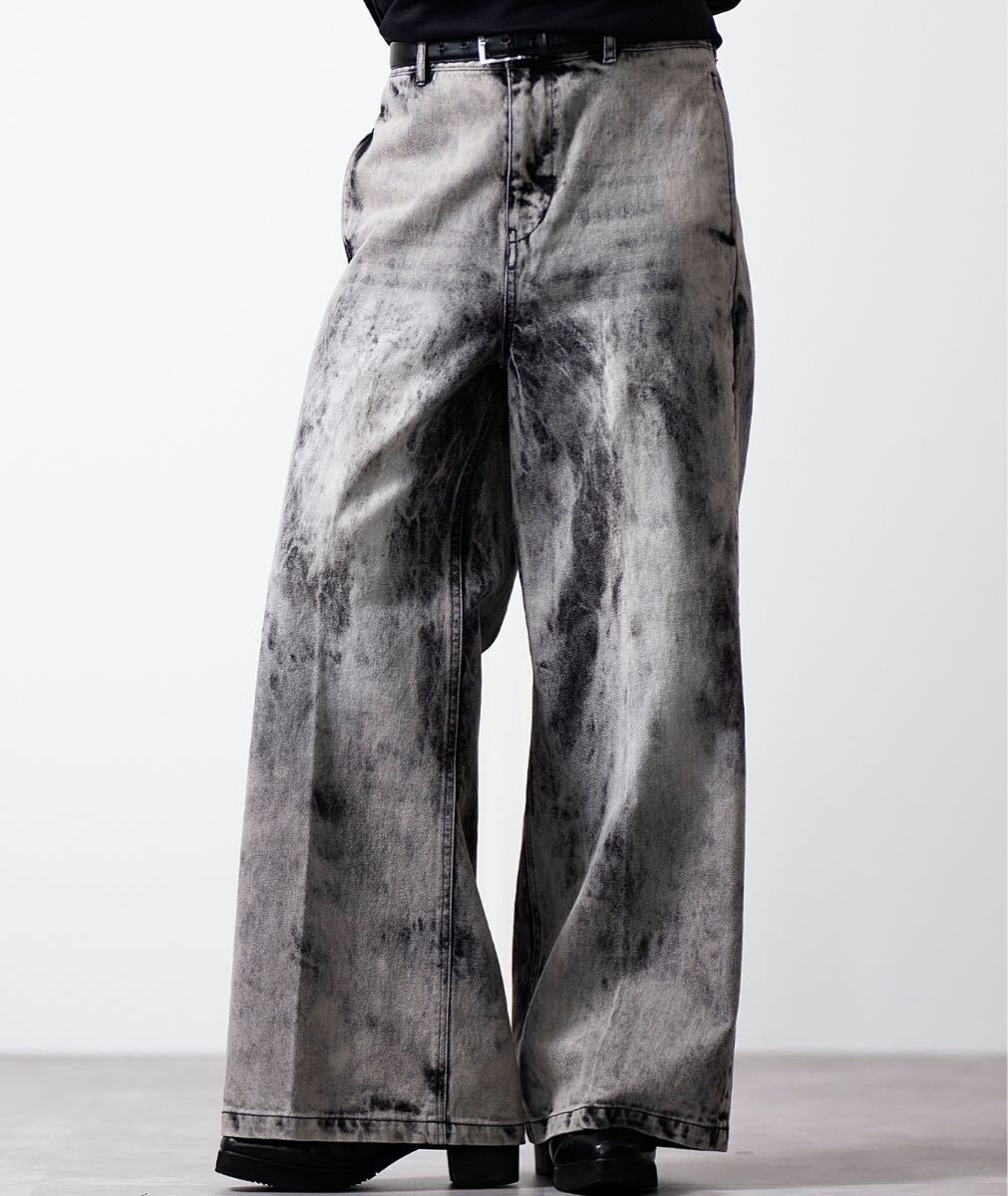 【CLEL】Vintage Design Flare Denim Pants /ヴィンテージデザイン フレアデニムパンツ　sサイズ