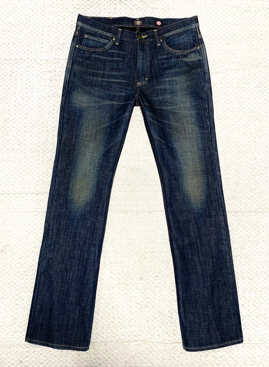 未使用:Lee.GORE WINDSTOPPER 搭載 ブーツカット デニム 34(防風(fēng) ライディング パンツ/バイカー/W91股下88/日本制/degner kushitani type)