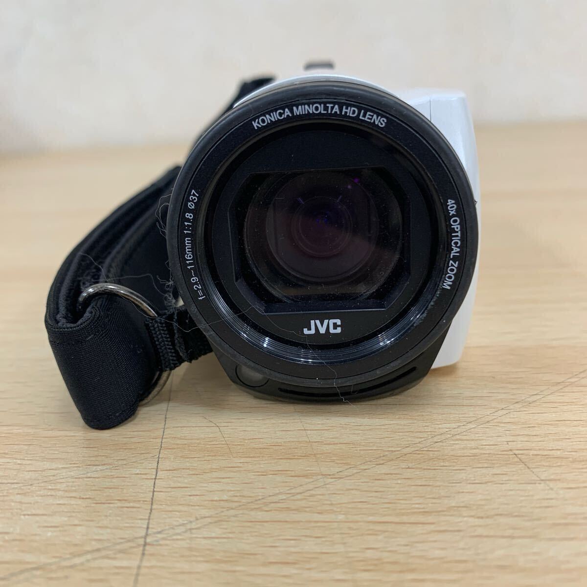 美品 JVCケンウッド エブリオ Everio ハイビジョンメモリームービー GZ-F270-W ホワイト 2017年制 ビデオカメラ?デジタルカメラ