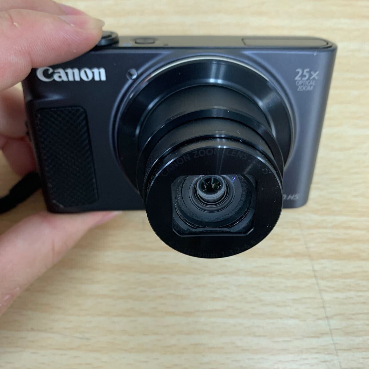 中古品 コンパクトデジタルカメラ キャノン Canon PowerShot SX620 HS ブラック バッテリー付き コンデジ?デジタルカメラ