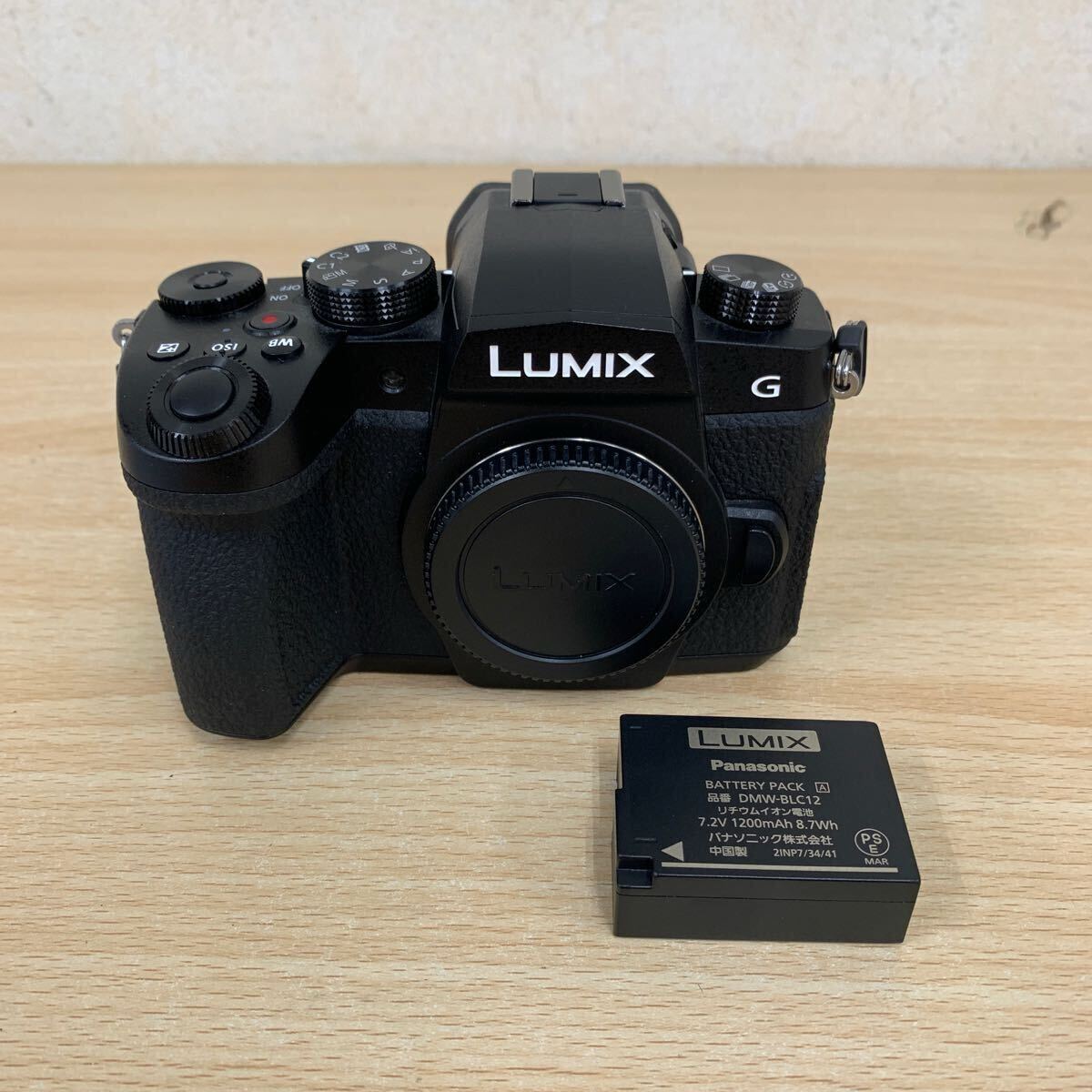 美品 ミラーレス一眼カメラ パナソニック Panasonic LUMIX G DC-G99 ブラック デジタルカメラ