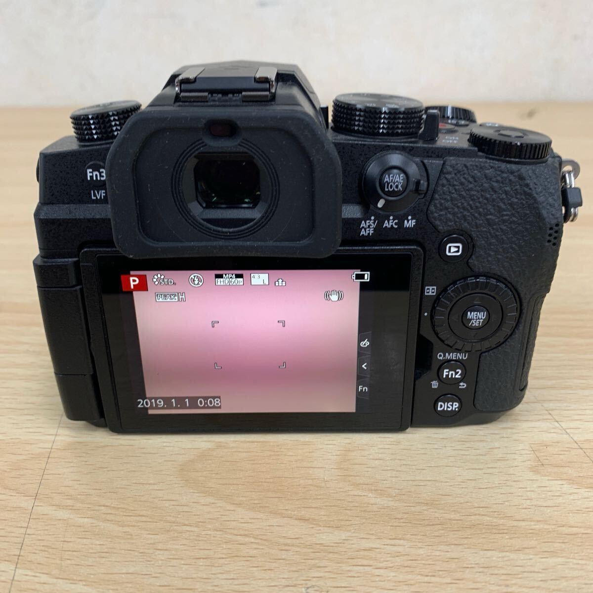 美品 ミラーレス一眼カメラ パナソニック Panasonic LUMIX G DC-G99 ブラック デジタルカメラ