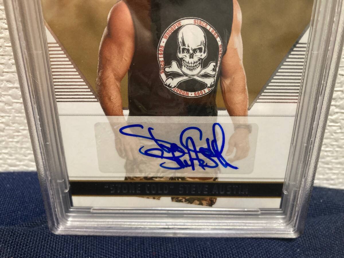2022 Chronicles WWE スティーブ オースティン 直筆 サイン PSA9 Stone Cold Steve Austin Auto 3:16