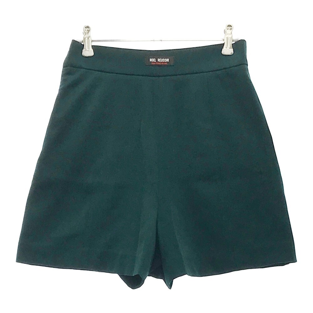 $ 新品 $ タグ付き ■ NOEL REUSSIR ■ ノエルレシール■ ハイウエスト 金ボタン■ ショートパンツ ゴルフウェア■ 紺 グリーン ■ 1 S 7號(hào)