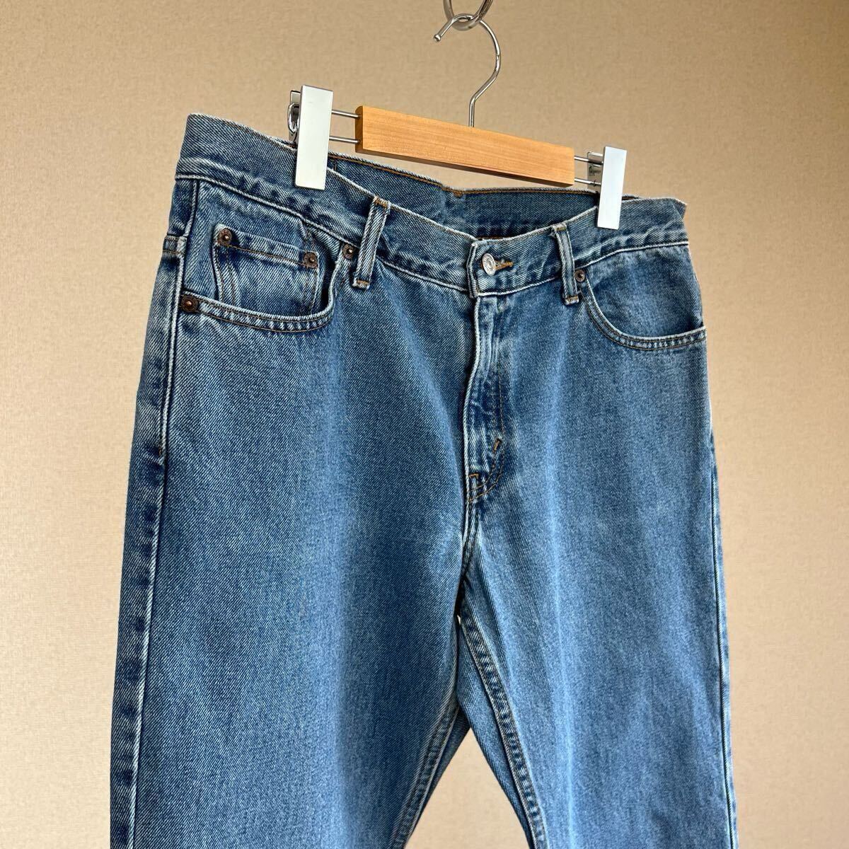 00s USA古著 リーバイス 505 デニムパンツ スリムフィット ストレート ローライズ Levi's アメリカ古著 vintage ヴィンテージ ジーンズ 