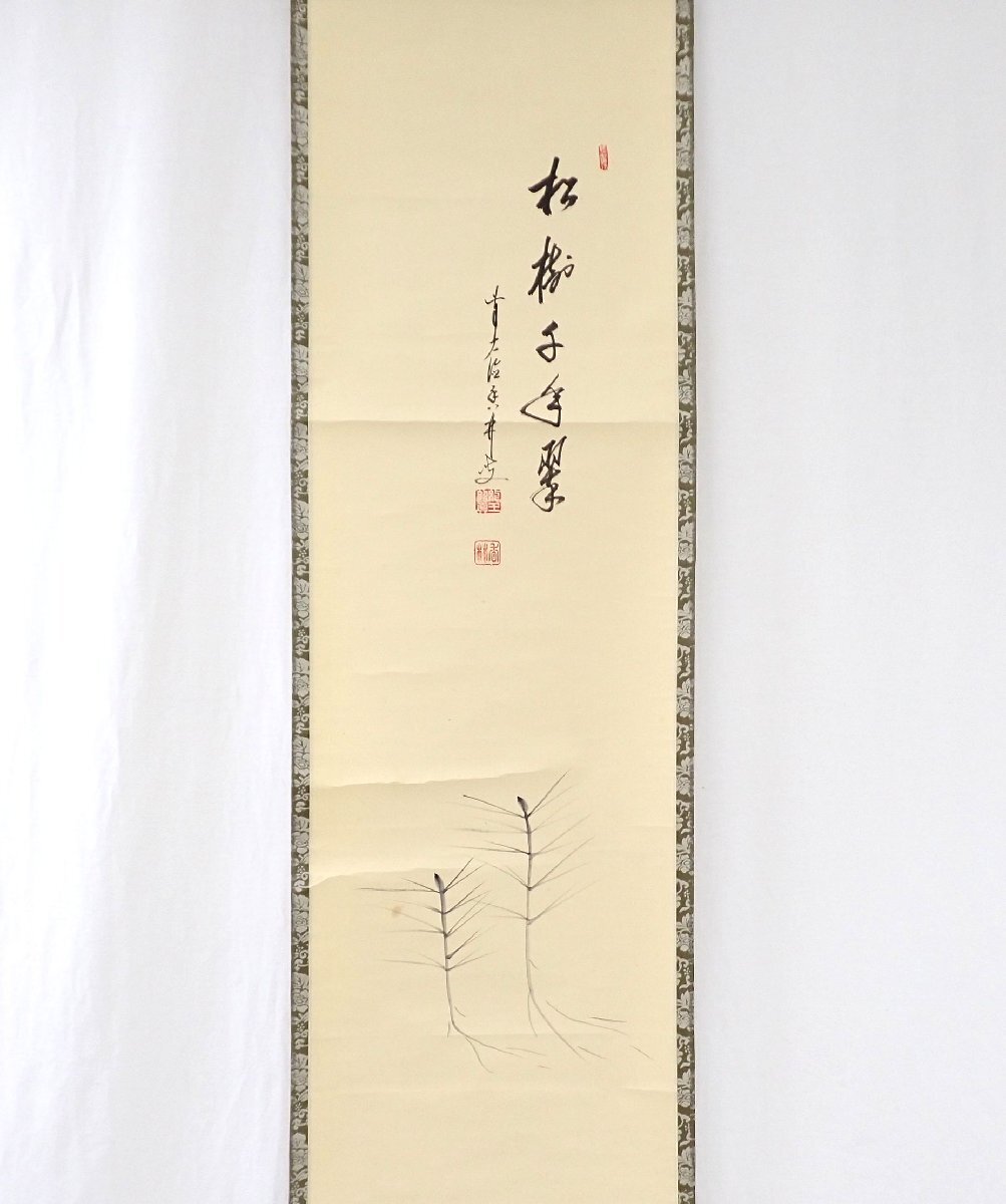 3002 大橋香林 「日々是好日」 共箱 肉筆 紙本 掛軸 臨済宗 大徳寺 禅語 3002 大橋香林 「日々是好日」 共箱 肉筆 紙本 掛軸 臨済宗 大徳