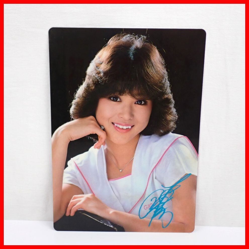 松田聖子 下敷き ☆サンミュージック 松田聖子 下敷き グッズ/当時物