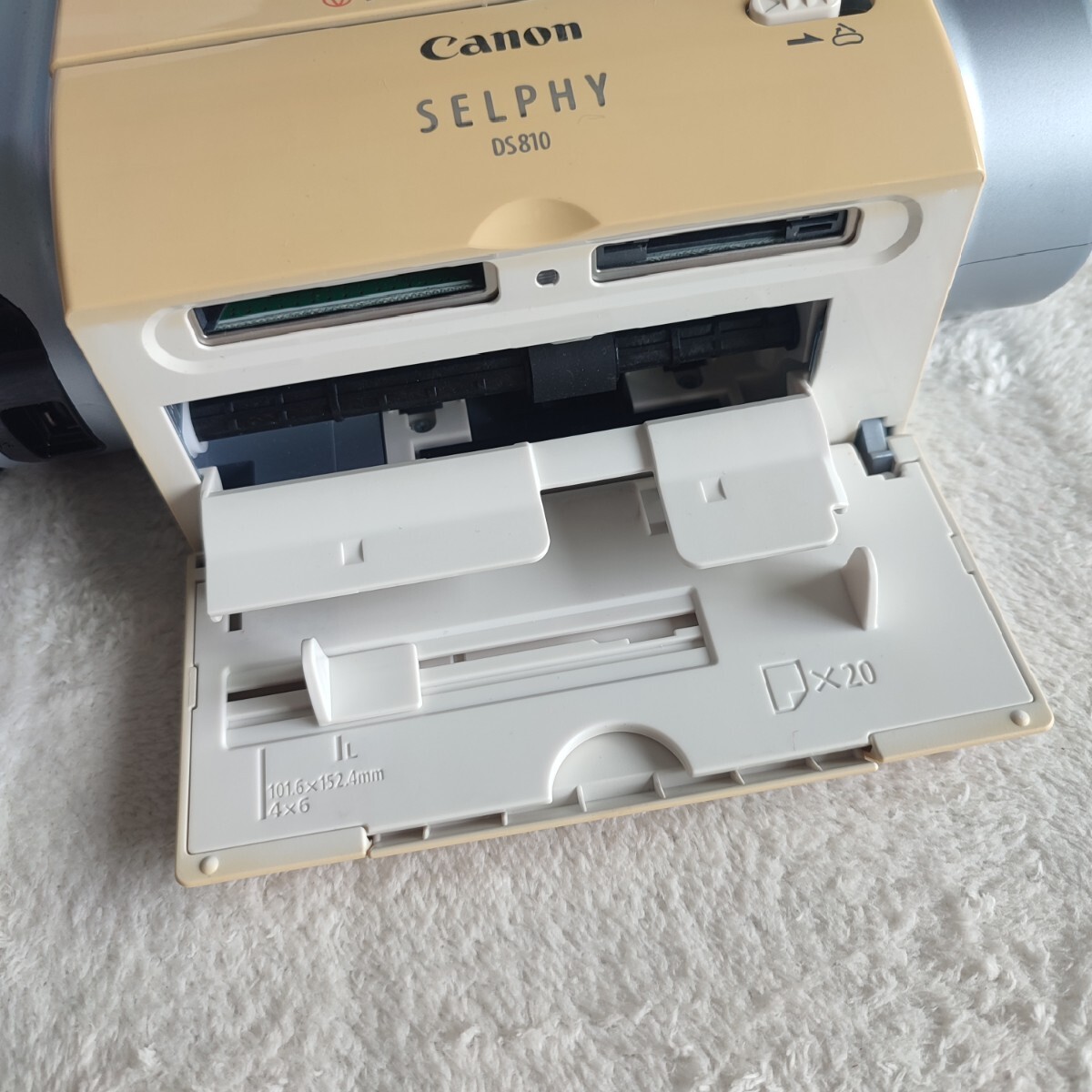 1円スタート　Canon キャノン SELPHY DS810 セルフィー コンパクトフォトプリンター　ジャンク品　通電のみ確認(rèn)しています