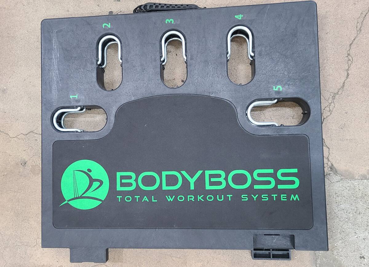 M-9912⑦【同梱不可】980円～ 現(xiàn)狀品　BODYBOSS 2.0　ポータブルジム　トレーニング器具　ホームトレーニング　　